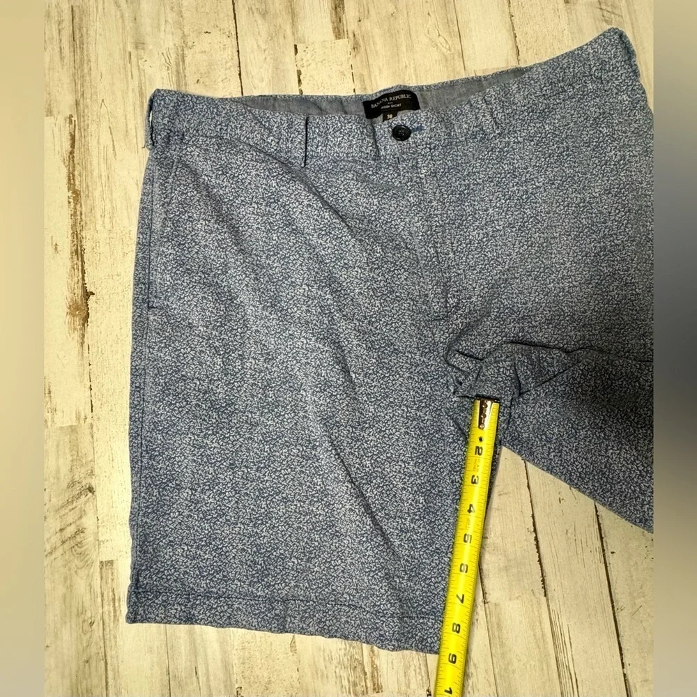 Banana Republic Shorts Mens 38 Blue Aiden Shorts Chino Golf